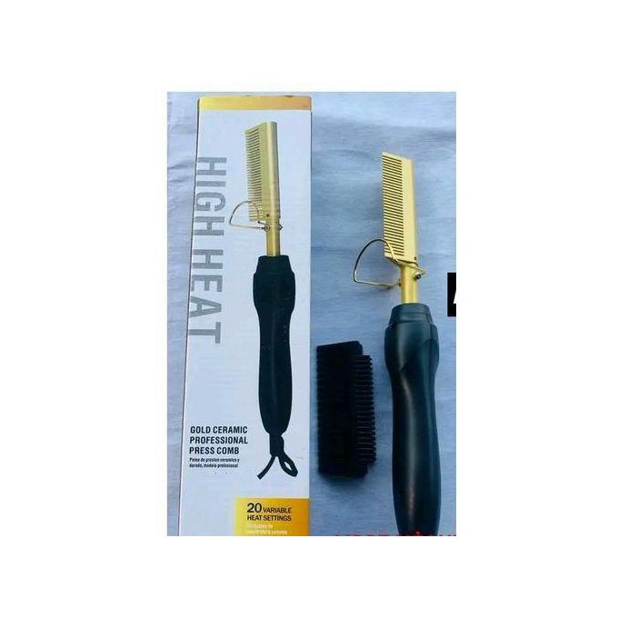 Peigne chauffant électrique .