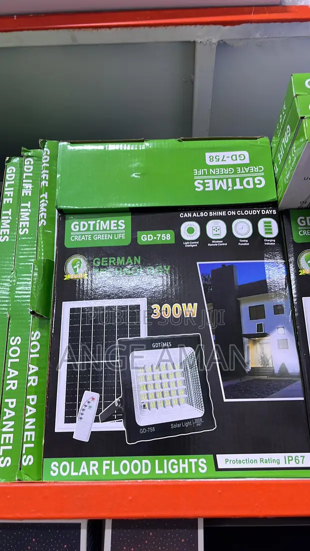 Projecteur solaire led 300W
