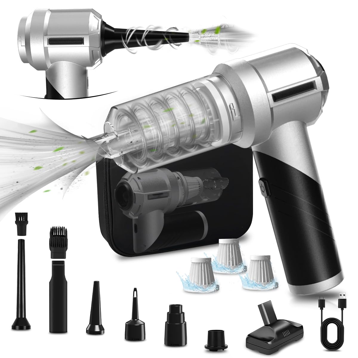 Aspirateur portable multifonction