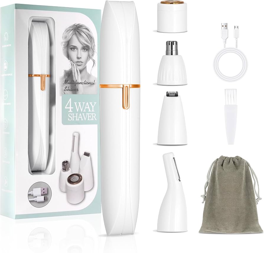 Épilatoire de visage et du corps 4 en 1 .