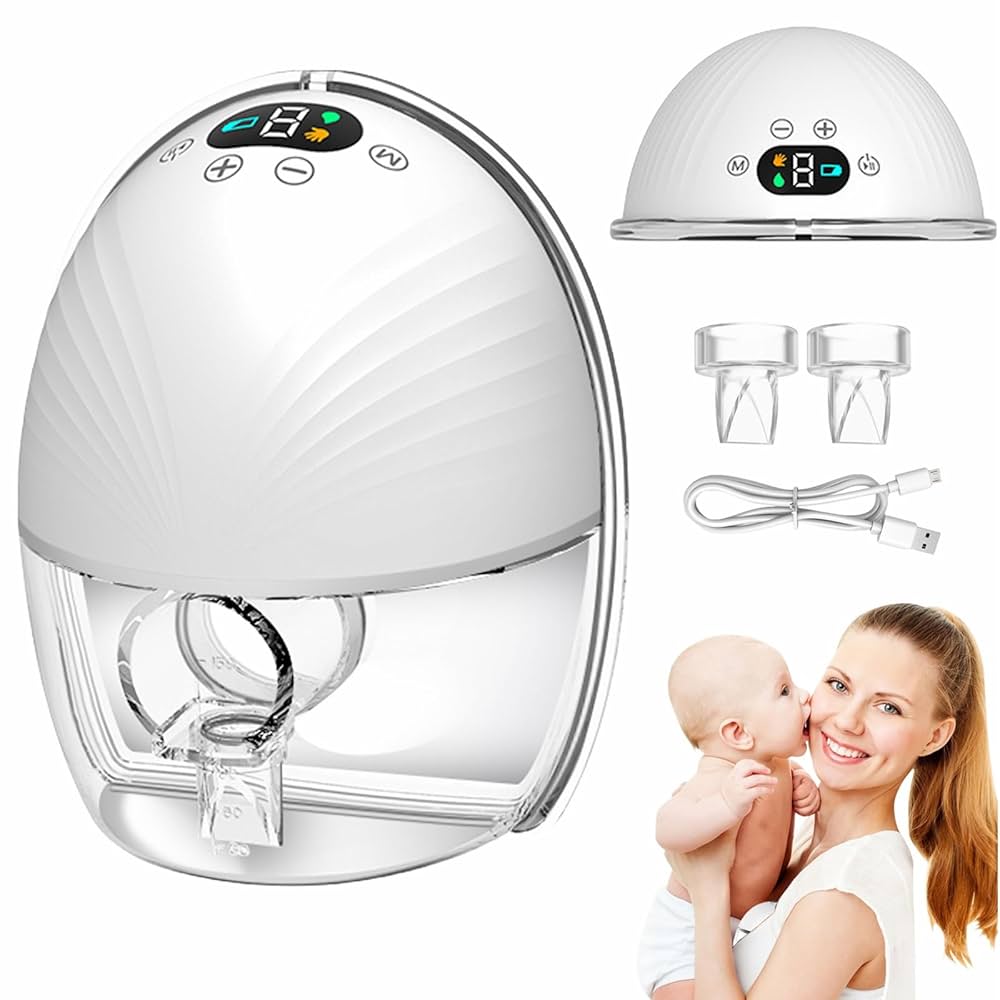 Tire-lait électrique portable et mains libres .